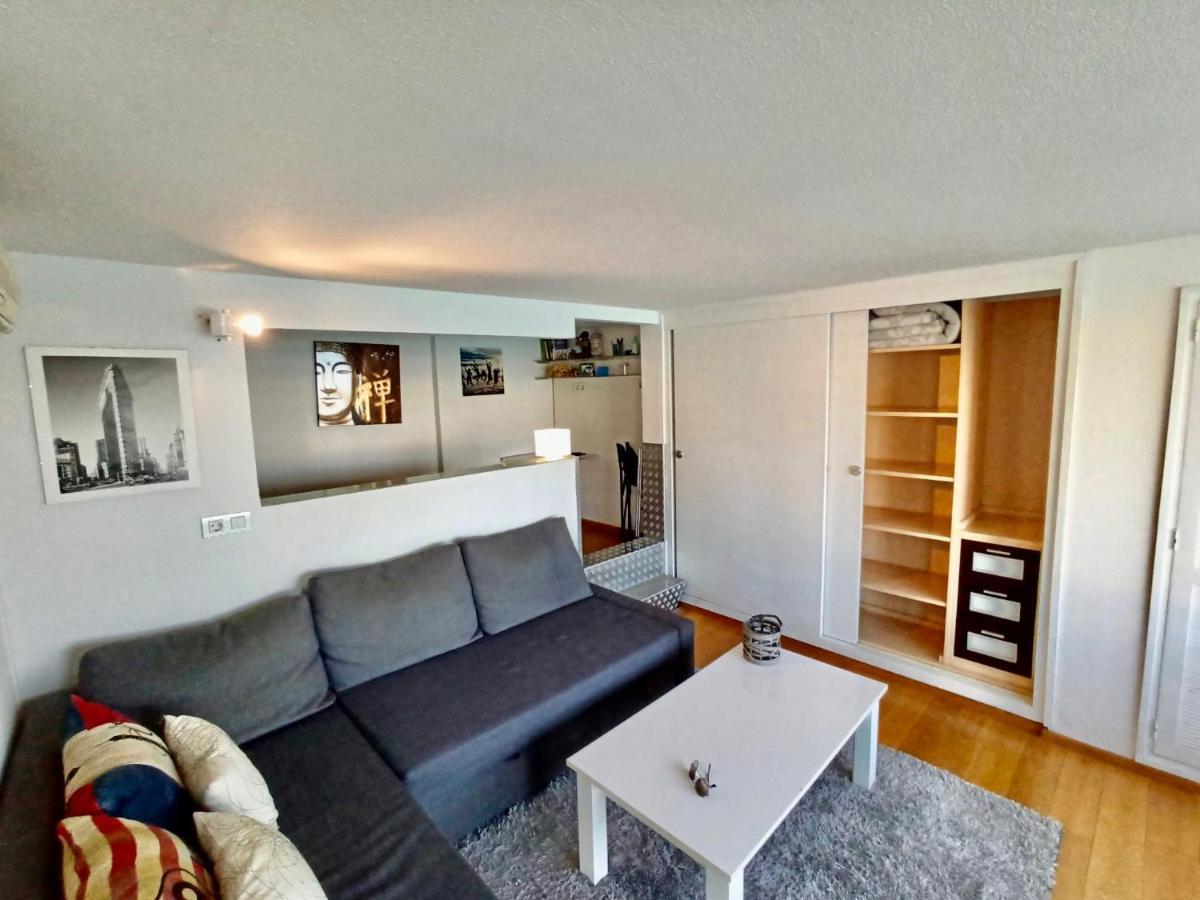 Estudio Primera Linea Con Acceso Privado Al Mar Benidorm Eksteriør billede