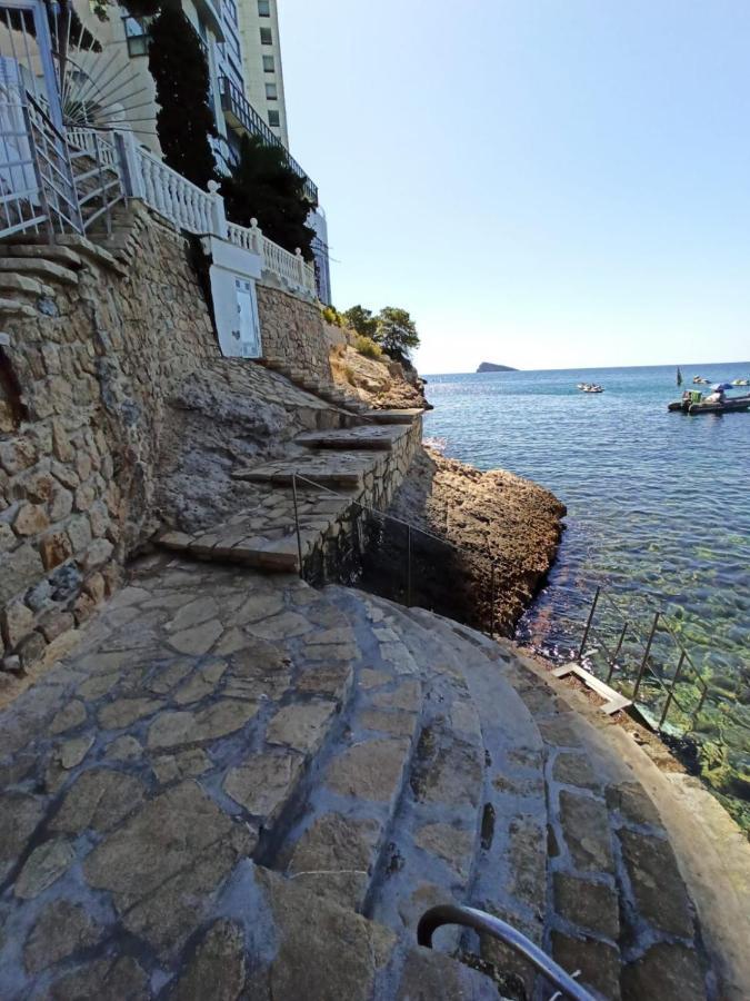 Estudio Primera Linea Con Acceso Privado Al Mar Benidorm Eksteriør billede